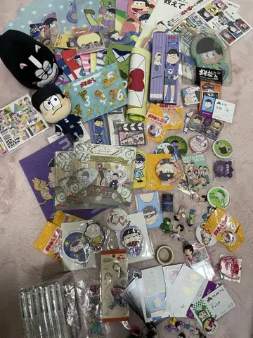 오소마츠 6쌍둥이 묶음 판매 사진 9장 분