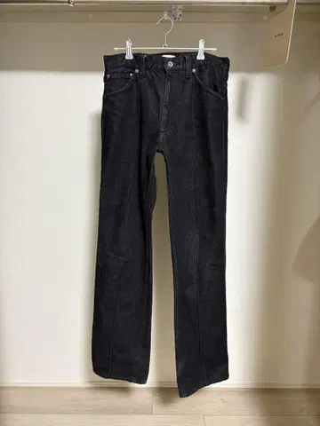 TTT_MSW 블랙 데님 팬츠