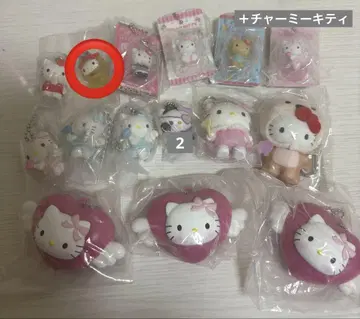 키티 묶음 판매 가챠가챠 치비토모