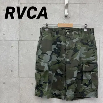 RVCA 카모플라쥬 카고 숏팬츠