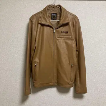 schott 쇼트 가죽 라이더스 자켓