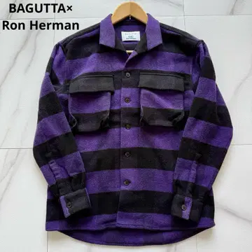새상품급 BAGUTTA x Ron Herman 버팔로 셔츠 자켓