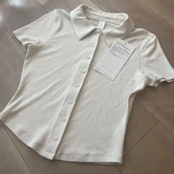 룰루레몬 리브 피케 셔츠 가디건 xs 새상품급