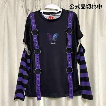 ACDCRAG 언데드 버터플라이 T셔츠 암워머 탈부착 가능
