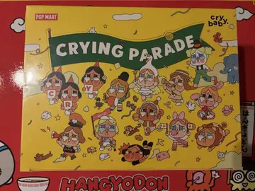 정품 POP MART CRYING PARADE 피규어 세트