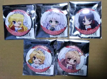 오거스트 FORTUNE ARTERIAL 캔뱃지 웨딩 드레스 5종