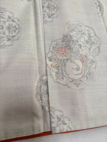 본고장 화이트 오시마 명주 순수 실크 교육용 실 포함 새상품 택 포함