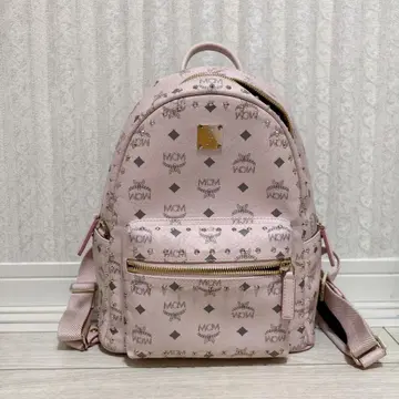 MCM 핑크 백팩