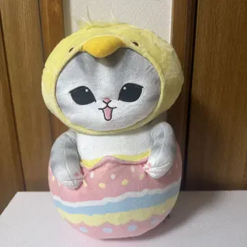 mofsand 병아리 모자 봉제 인형