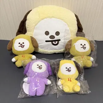 BT21 CHIMMY 봉제 인형 쿠션 묶음 판매