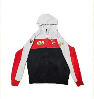 Ducati 지퍼 후드티 후드 프린트 M