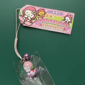 [ 야마나시 ] 지역 한정 키티 스트랩 백도 미사용 새상품