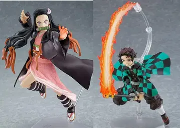 미개봉 새상품 figma 탄지로 & 네즈코 세트 DX 에디션