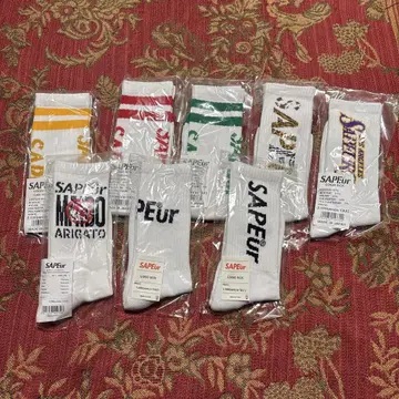 SAPEur 로고 SOX ARIGATO 8족 세트