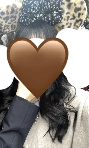 레오파드 무늬 미니 머리띠