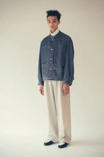 WELLDER 웨 Utility Trucker Jacket
