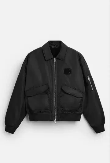 ZARA 테크니컬 봄버 자켓