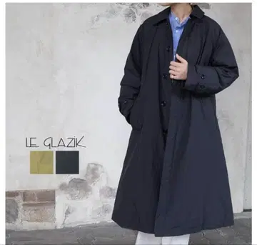 LE GLAZIK 플레어 스탠 칼라 다운 코트 루그라지크