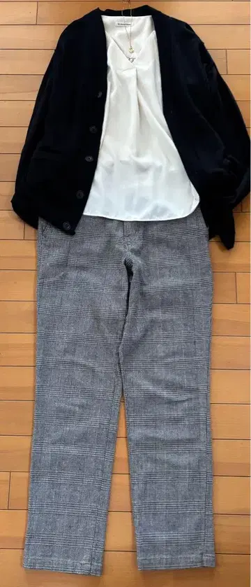D.M.G 체크 팬츠
