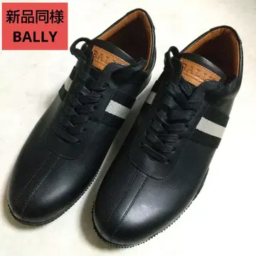 새상품급 BALLY 발리 가죽 스니커즈 블랙 캐주얼