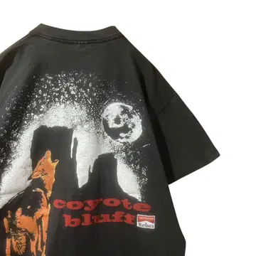 말보로 Marlboro T셔츠 어드벤처 코요테 블랙 L