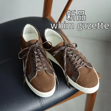 새상품 Whim Gazette 윔 가젯 Hoaw 가죽 스니커즈