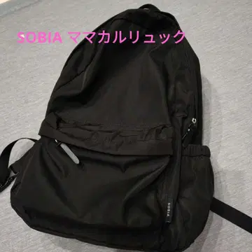 SOBIA 마마칼 백팩 블랙