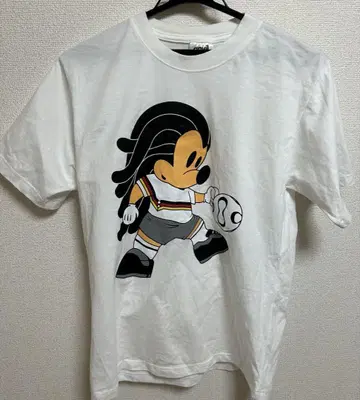 anvil 축구 미키 T셔츠 M 화이트