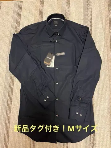 택 포함 새상품 BOSS 슬림핏 이지 아이롱 M 사이즈