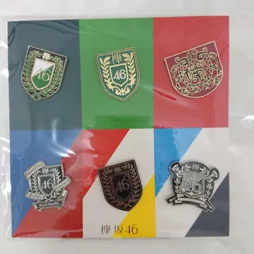 케야키자카46 엠블럼 핀 배지 세트 6개