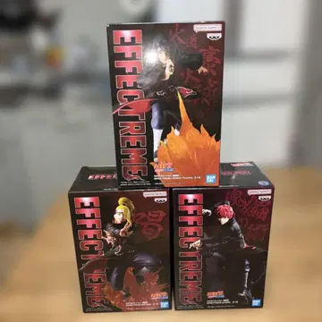 [ 미개봉 ] NARUTO 우치하 이타치 데이다라 전갈 피규어 세트