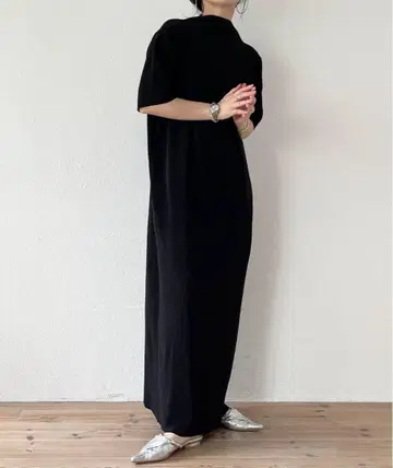 wee9s 데일리 데일리 슈퍼 스트레치 플리츠 원피스[반팔]