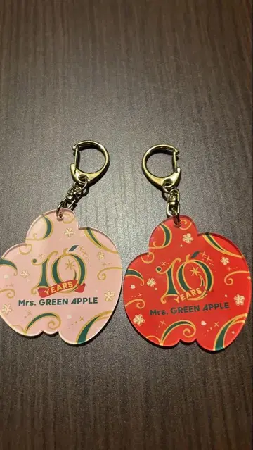 Mrs. GREEN APPLE 아크릴 키링 삿포로 한정판