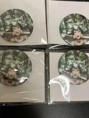 DDR 자켓 캔뱃지 [ Destination ] 4개 세트