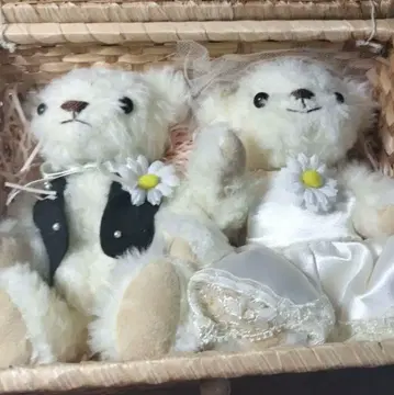 웨딩 테디베어 세트