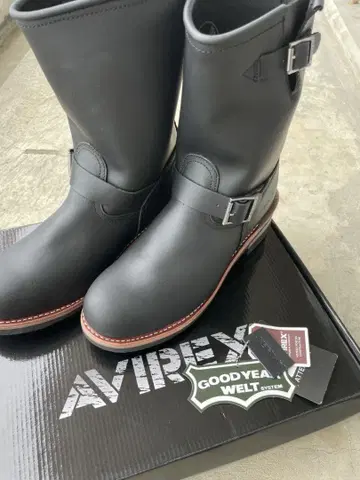 AVIREX 엔지니어 부츠 블랙 US 10 (28cm) 새상품