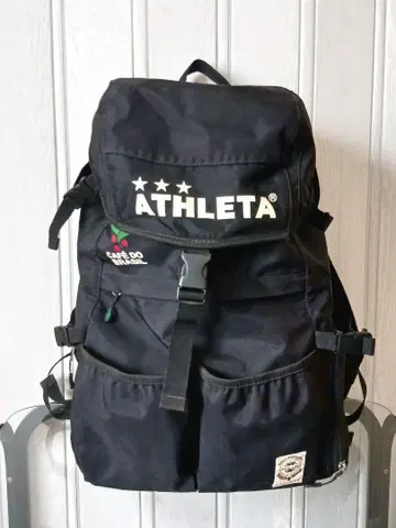 [ ATHLETA ] 블랙 백팩 대형 백팩 기능성 발군