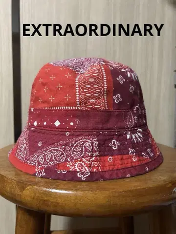 [ 새상품급 ] EXTRAORDINARY 반다나 버킷 햇 한국 스트릿
