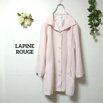 LAPINE ROUGE 롱 코트 자켓 겉옷 핑크