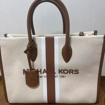 MICHAEL KORS 스트라이프 핸드백