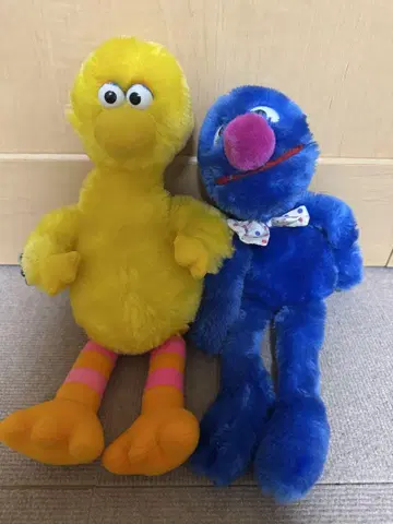 세서미 스트릿 빈티지 봉제 인형