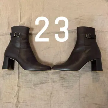 DIANA 다크 브라운 숏부츠 부츠 23