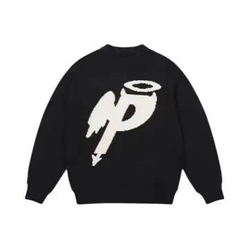 PALACE P Wing Knit Black