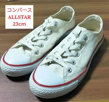 Converse 올스타 화이트 스니커즈 23cm