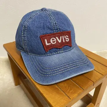 [ 미사용 ] Levi's 리바이스 데님 캡 로고 자수