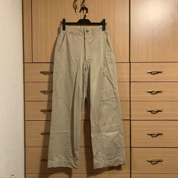 1940s 미군 빈티지 치노 팬츠 45 카키