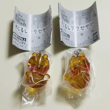 Winnie the Pooh 메지루시 액세서리 푸우 캡슐 토이