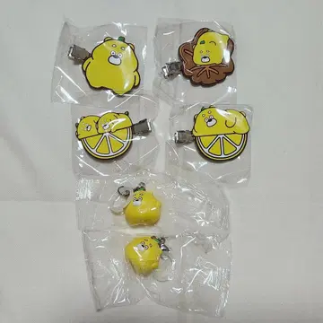 히로곰 가챠가챠 앞머리 클립 표식 액세서리