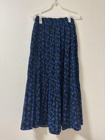 JOURNALSTANDARDrelume 마조리카 플리츠 플라워 스커트