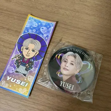 FANTASTICS BUTTERFLY EFFECT 캔뱃지 스티커
